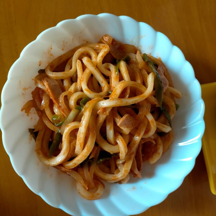 うどんナポリタン